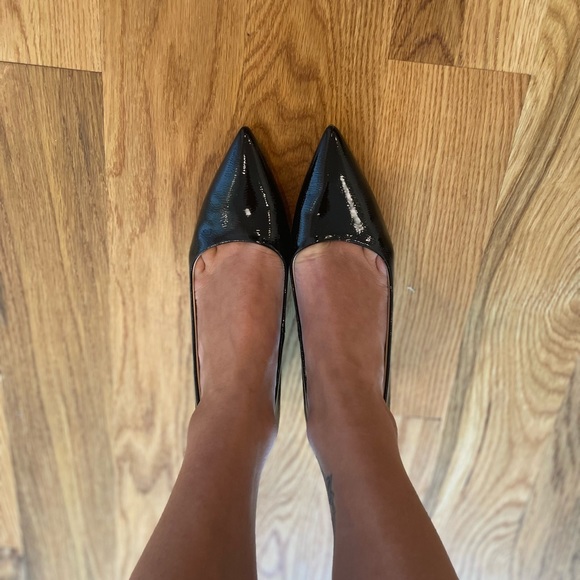 ZARA block heel in patent black (EU size 36, US size 6) - Picture 5 of 6